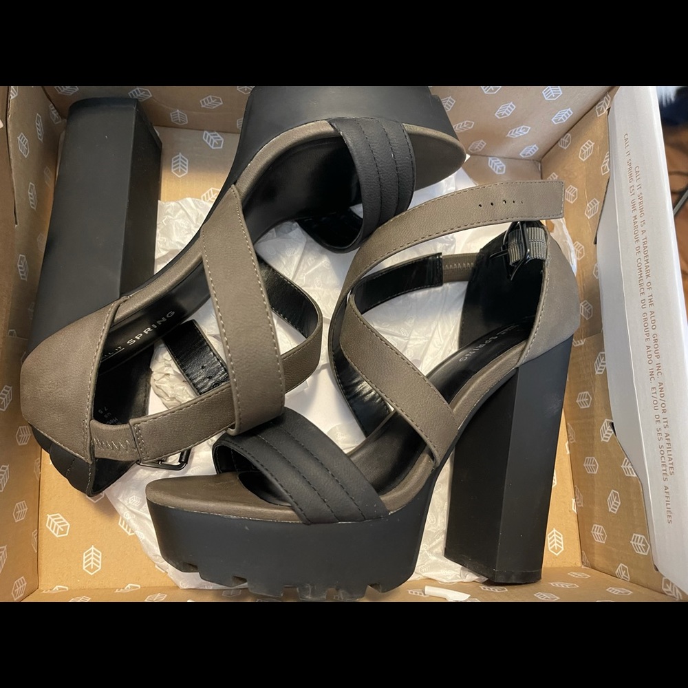 Chunky Platform Heel